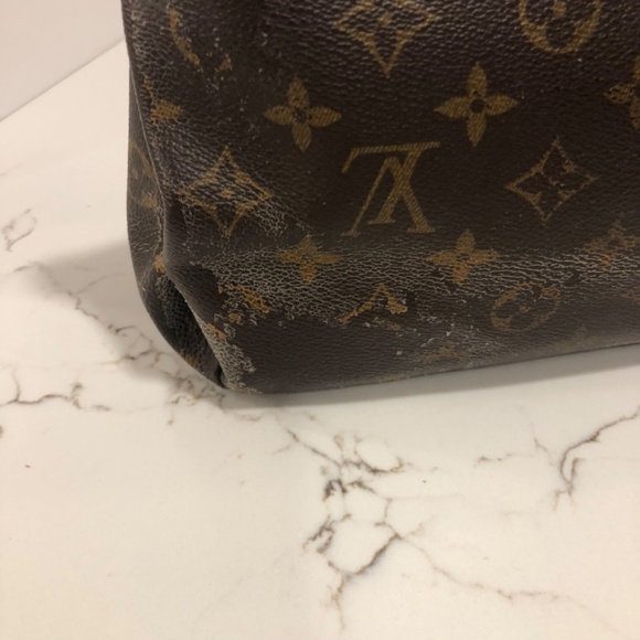Louis Vuitton Pallas Brown Monogram Canvas Clutch - Picture 9 of 14
